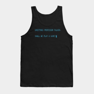 War Games - Shall We Play a Game? Tank Top